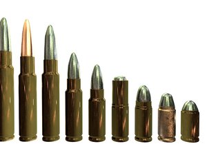 bullets 3D model