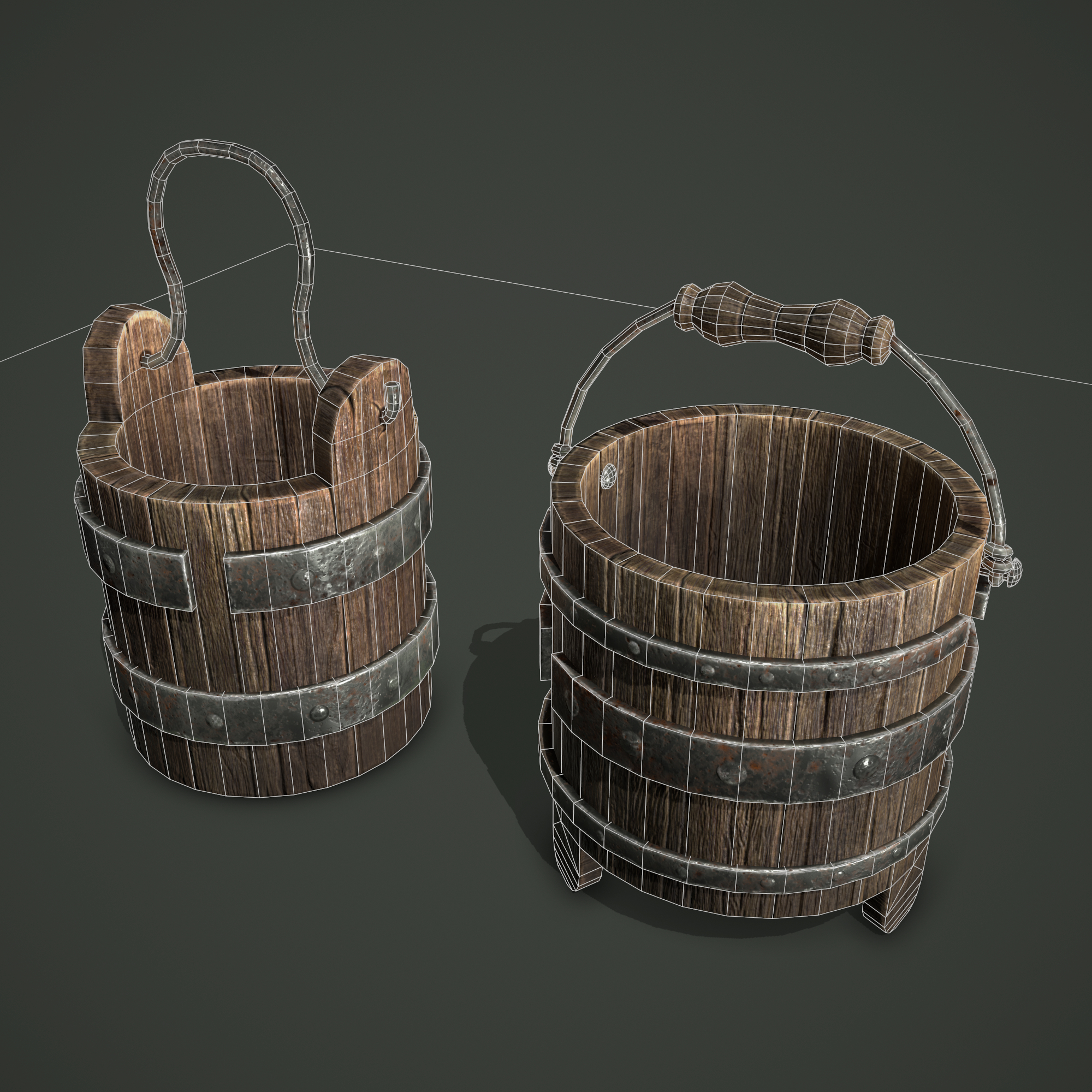 木桶3d模型