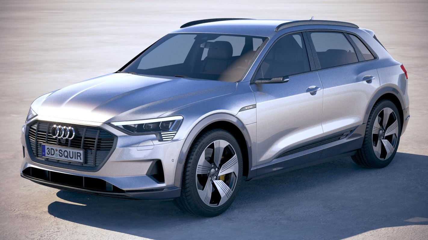 3D audi e-tron 2020 model - TurboSquid 1347349