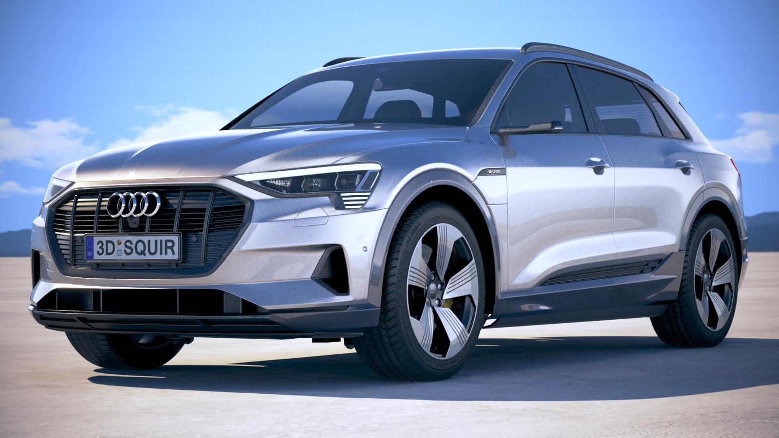 Audi E-tron 2020 Modelo 3d - Turbosquid 1347349