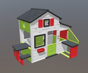 kid playhouse 3D model