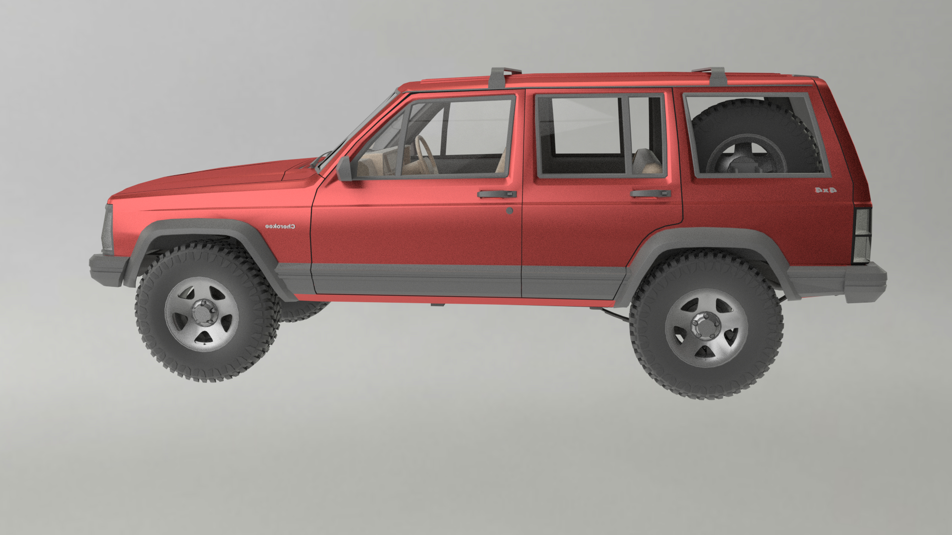 Jeep cherokee xj suv 3D model TurboSquid 1347395