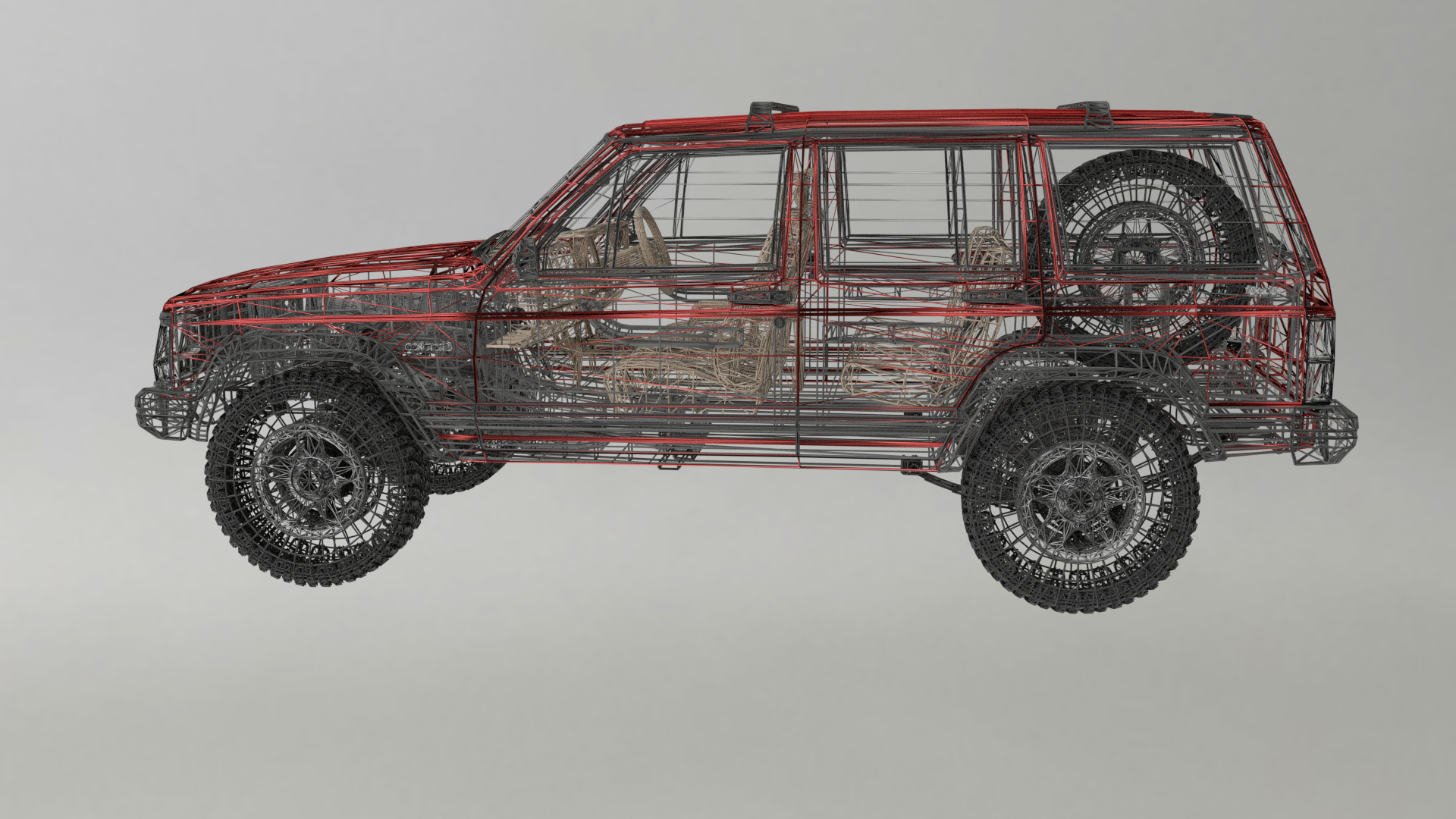 Jeep cherokee xj suv 3D model TurboSquid 1347395