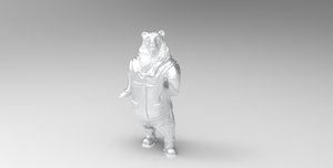 bear sculpture 3D model