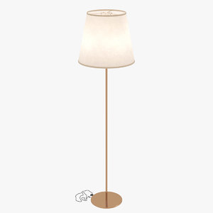 3D model lamp light shade