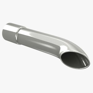 exhaust pipe 05 3D