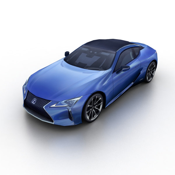 レクサスlc 500h 20183dモデル Turbosquid 1276784