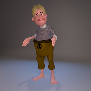 cartoon character 3D