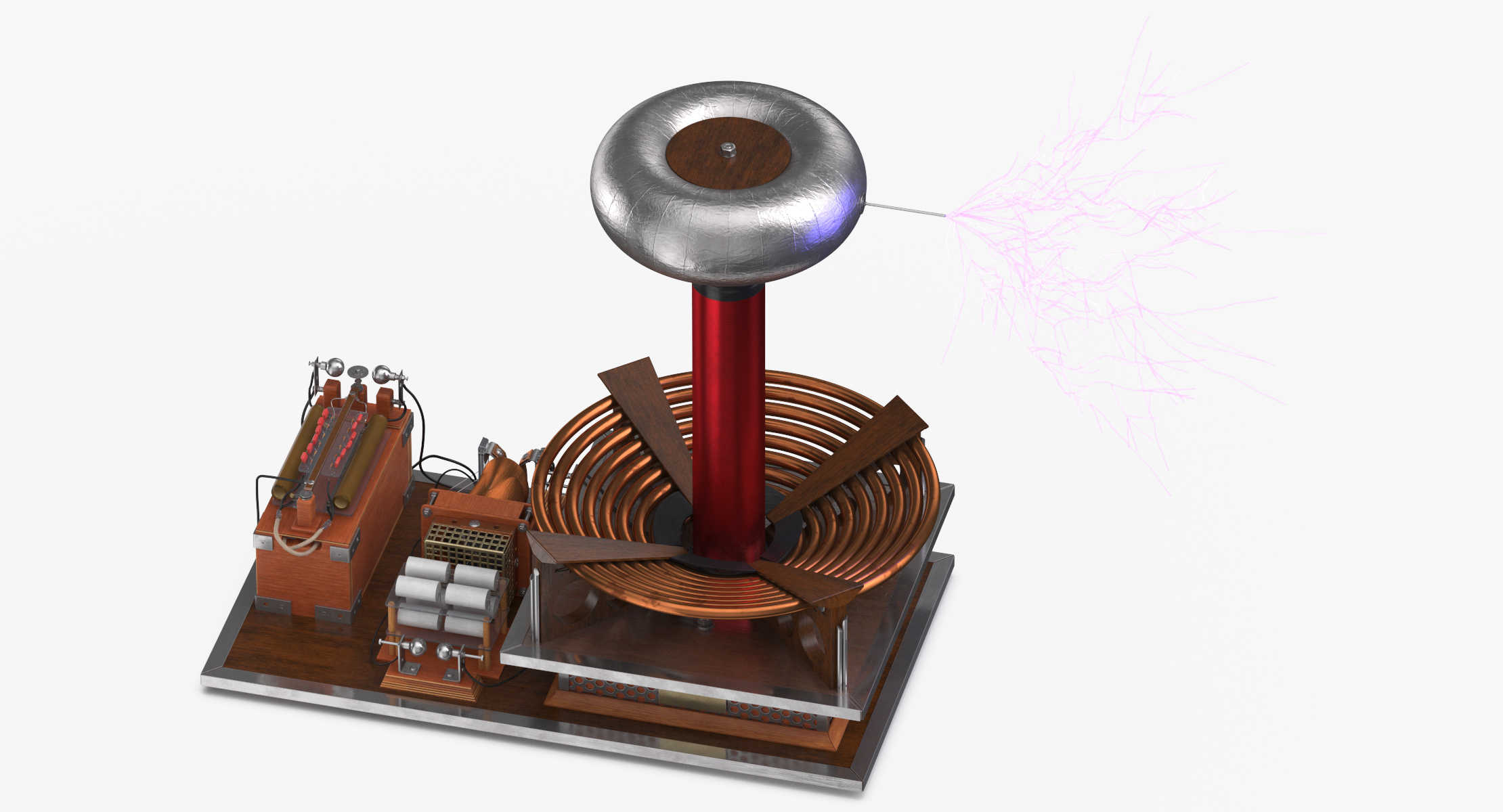 特斯拉线圈系列3d模型