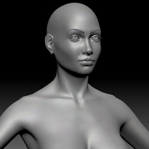 female basemesh ztool 4r8 3D model
