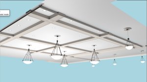 ceiling 3D model