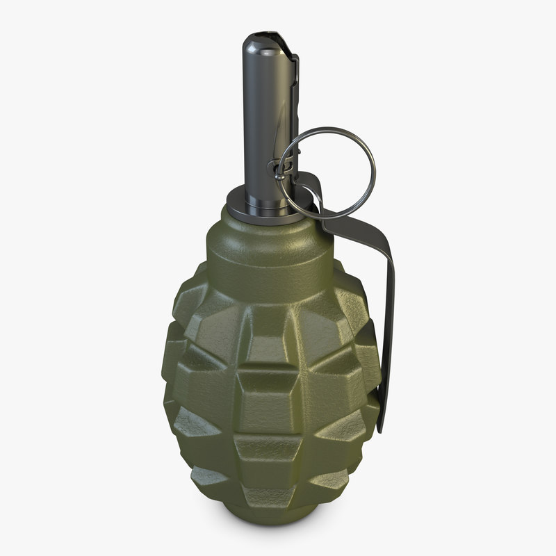 3D grenade f1 - TurboSquid 1348457