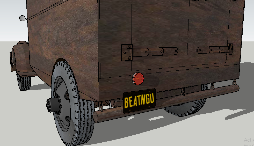 3D model jeepers creepers truck TurboSquid 1348430