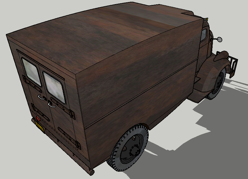 3D model jeepers creepers truck TurboSquid 1348430