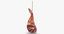 3D packaged hanging meats sausages