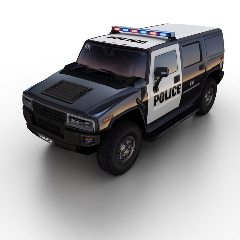 3D generic police suv TurboSquid 1348527