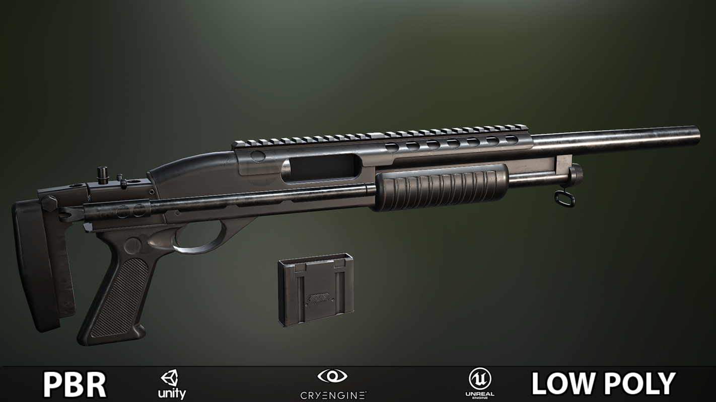 M870 m 870 model - TurboSquid 1242391