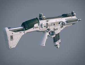amx assault rifle ammo 3D model