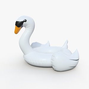float ring swan 3D model