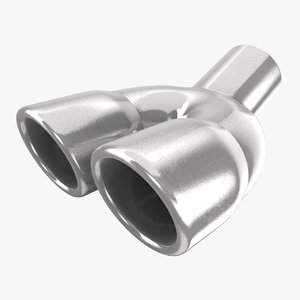 3D exhaust pipe 07 model