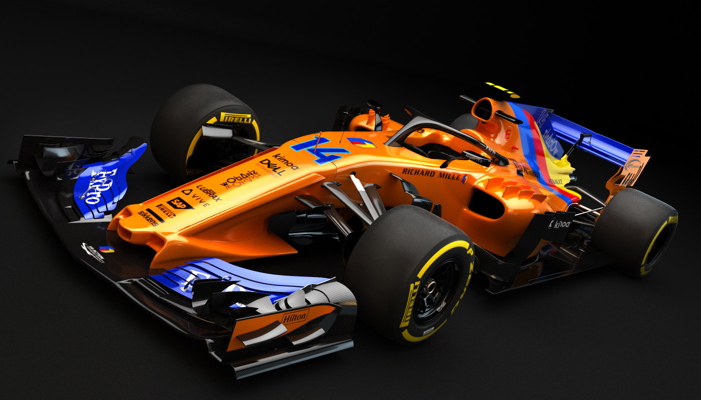 Mclaren mcl33 2018 model - TurboSquid 1348673