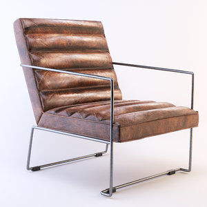 3D arm chair pearl armchair model