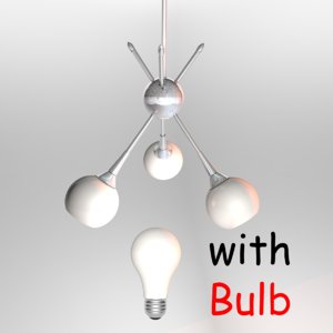 3D chandelier light lamp