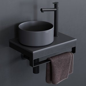 shui comfort washbasin art 3D model
