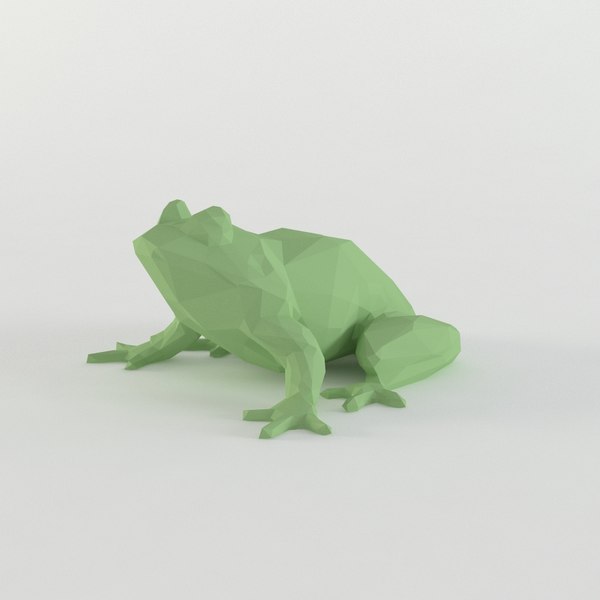 frog animal 3D model