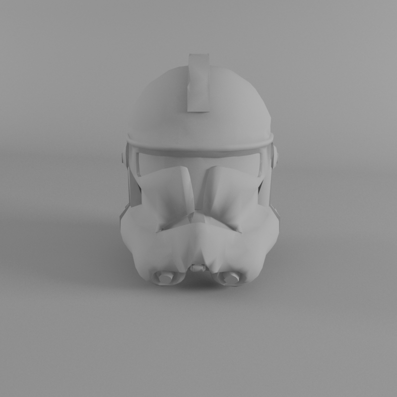 Star Trooper Wars Helmet Armor modelo 3D Low-poly Modelo 3D