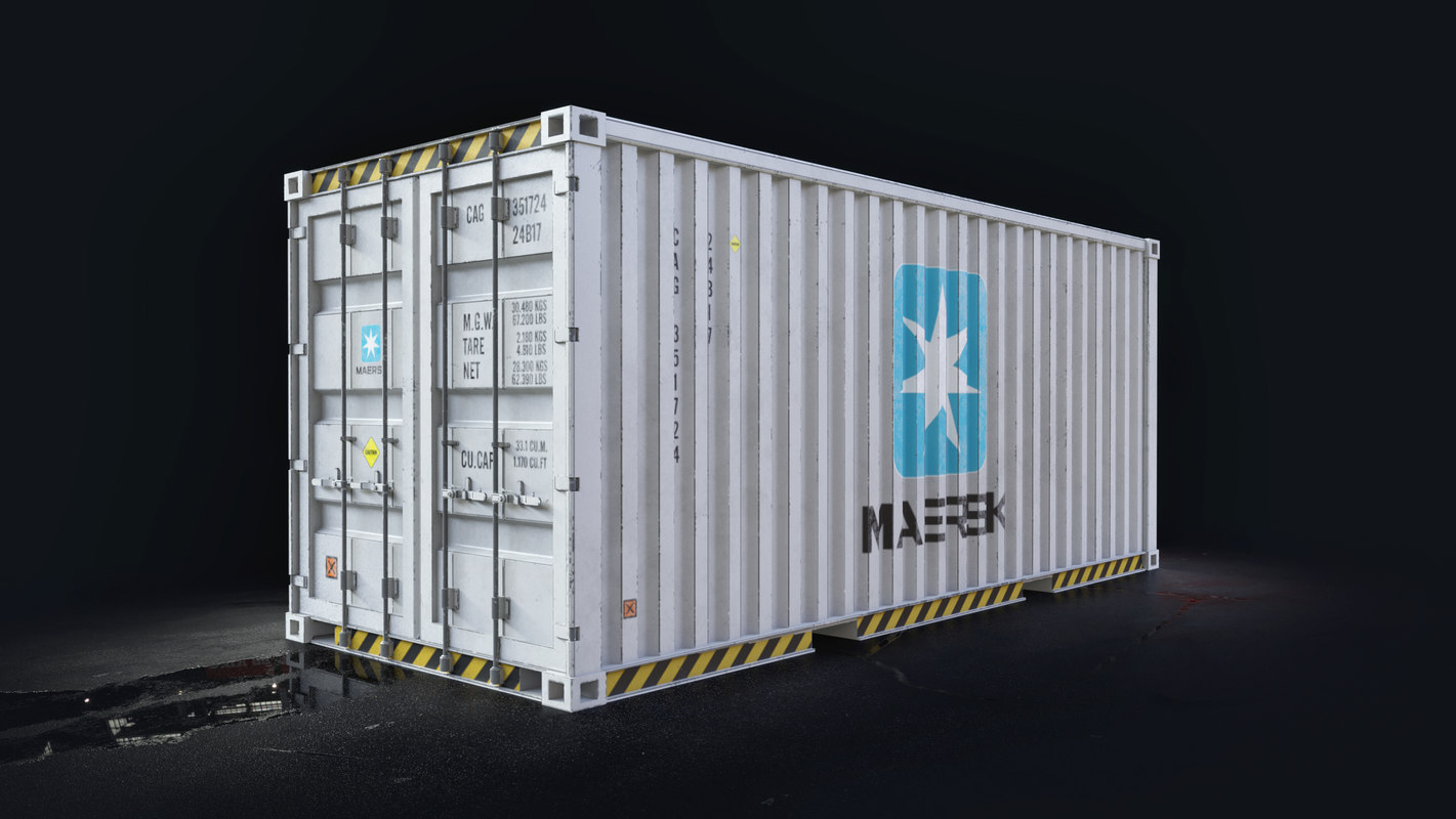 Diecast & Toy Vehicles 1/20 MAERSK Shipping Container Model