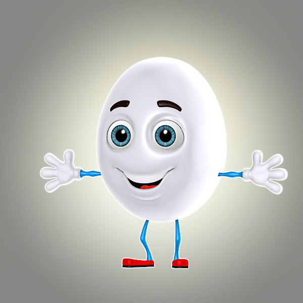 cartoon egg