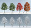 3D trees 3