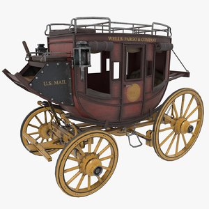 stagecoach stage 3D