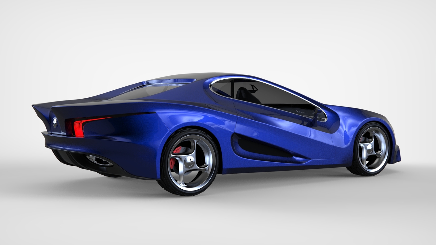 Concept design car 3D model - TurboSquid 1349470