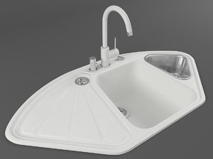 delta white kitchen sink model