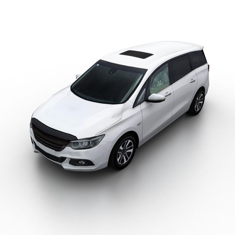 Generic minivan 3D model - TurboSquid 1349659