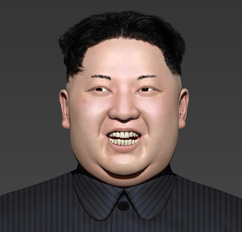 3D kim jong-un modeled - TurboSquid 1349766