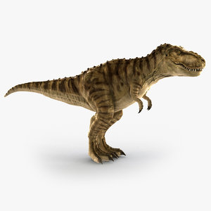 tyrannosaurus rex trex animation 3d model