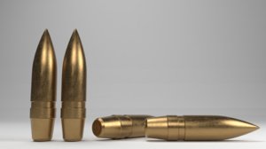 d166 bullet - traditional 3D