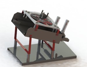strong wind removal machine 3D