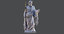saint paul vatican statue 3D model