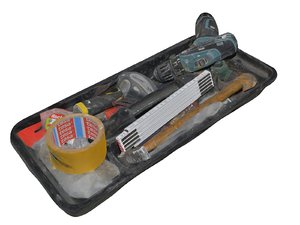 tools scanned 3D model