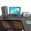 3D model doctor desk clinic accessories