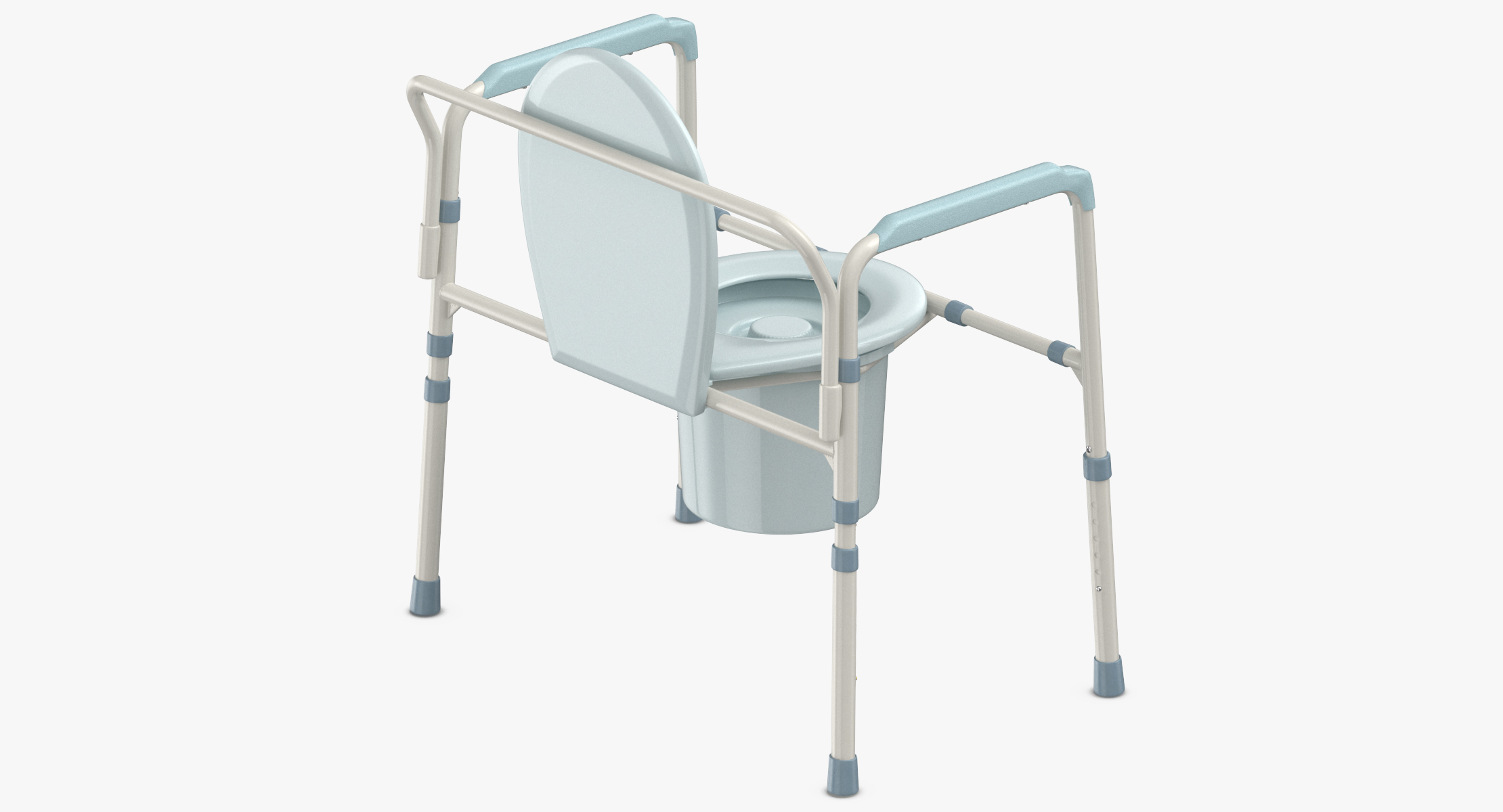Medical bedpan commode chair 3D TurboSquid 1350221