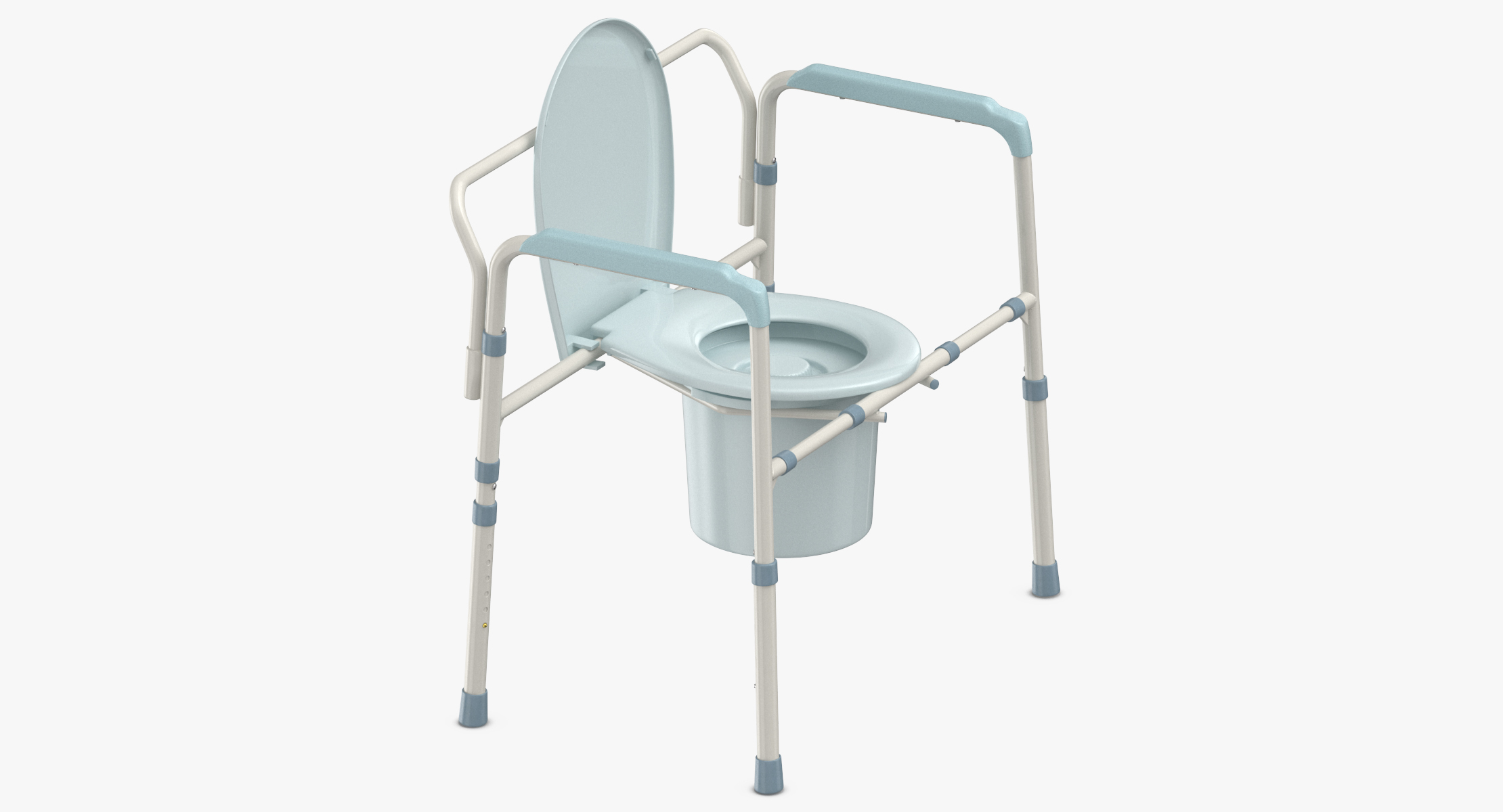 Medical bedpan commode chair 3D TurboSquid 1350221