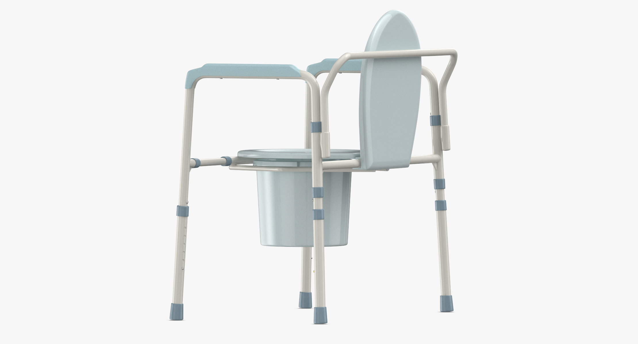 Medical bedpan commode chair 3D TurboSquid 1350221
