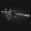 3D model m4 carbine assault rifle
