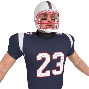 3D model football player
