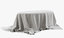 3D table drapery - TurboSquid 1350583